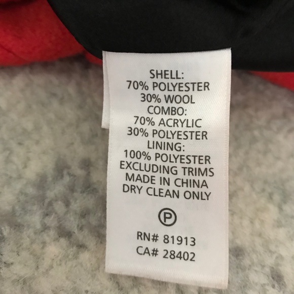 Anthropologie Orange Coat with Faux Fur Size 2 - Picture 8 of 15